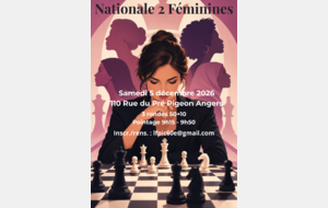 Nationale 2 féminines le 05 Décembre