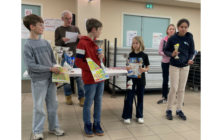 Olha 2è et Léonard 3è en U12